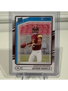 🔥 2024 Jayden Daniels Panini Donruss Football Rookie Card